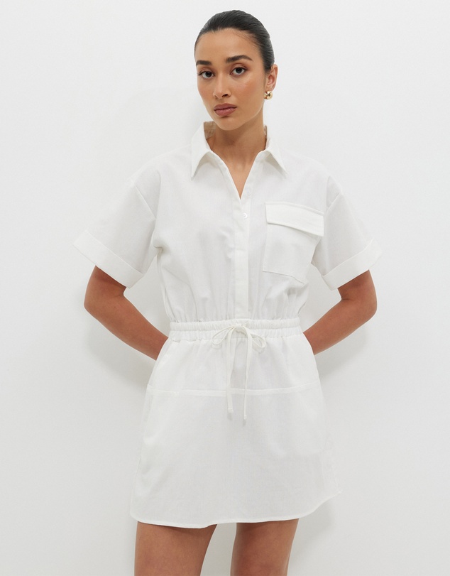 Calli - Seamed Mini Dress