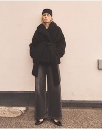 ENA PELLY - Quinn Faux Fur Robe