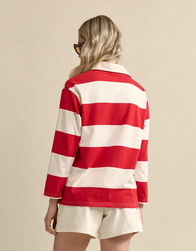 MVN - Striped Rugby Top