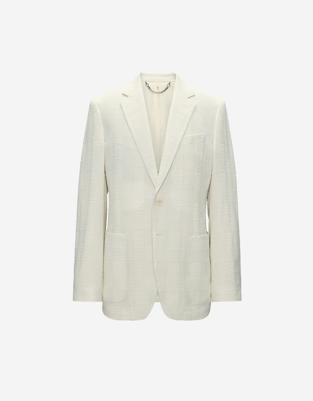 Calibre - Seersucker Check Blazer Stone