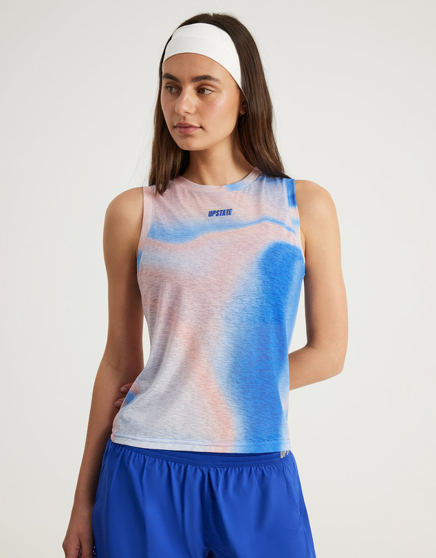 Upstate - Sheer Sport Mesh Tank - Multi