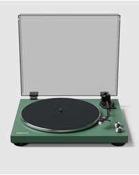iWorld - Kanto OBI3 Turntable with Bluetooth 5.3, Preamp, and Pitch Control - Matte Green