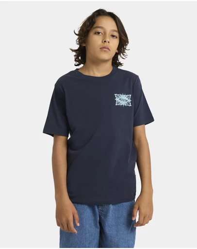 Quiksilver - Boys 8 to 16 Starfish Stamp T-Shirt