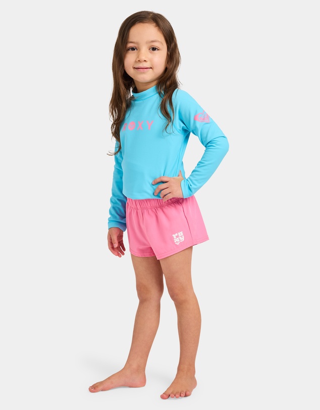 Roxy - Girls 2 to 7 Solid Boardshorts
