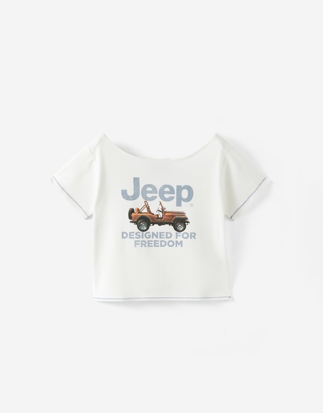 Cotton On - Lcn Off Shoulder Graphic Tee