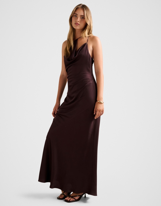 Forever New - Violetta Cowl Neck Maxi Dress