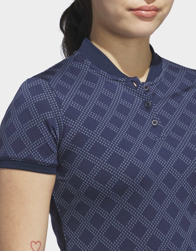 adidas Performance - Ultimate365 Jacquard Short Sleeve Polo Shirt Womens