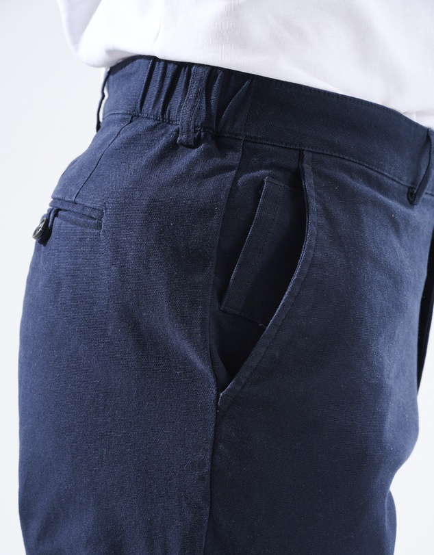 3 Wise Men - 3 Wise Men Tapered Fit Chino -  Navy