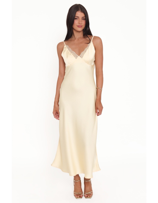 Petal & Pup - Hobi Midi Dress - Butter Yellow