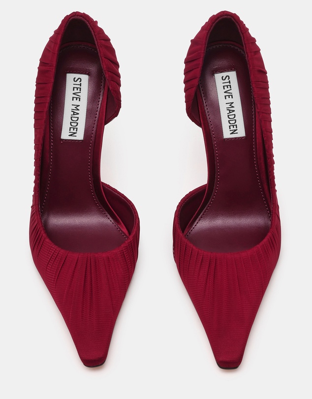 Steve Madden - Evangeline Burgundy Heels
