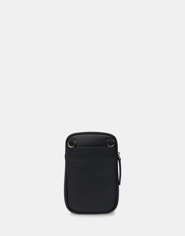 SABEN - Nikko Luxe Pocket Phone Sling Black