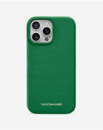 Maison De Sabre - Leather Phone Case (iPhone 16 Pro)