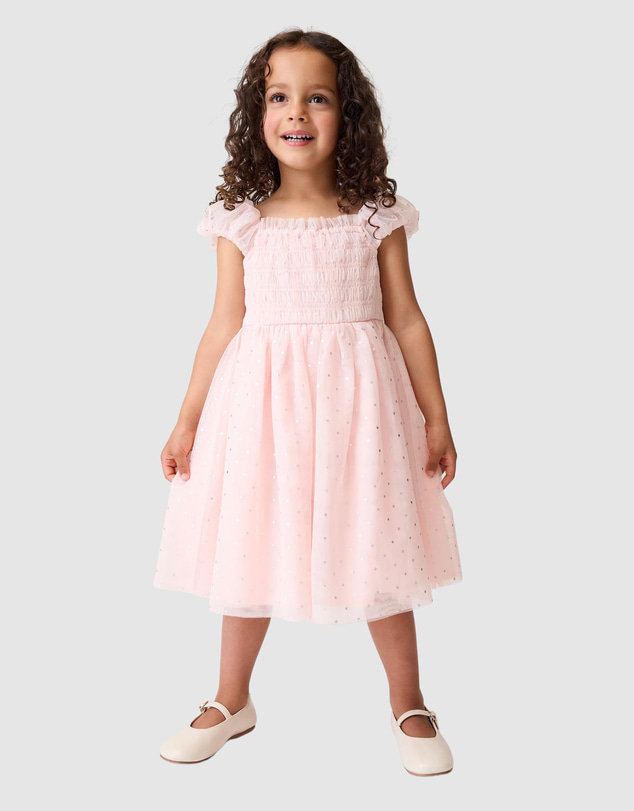 GAP - Aug Woven Tulle Dress - Babies-Kids
