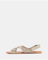 Just Because - Ohana Leather Huarache Sandals