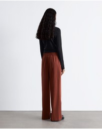 & Other Stories - Wool Press-Crease Trousers