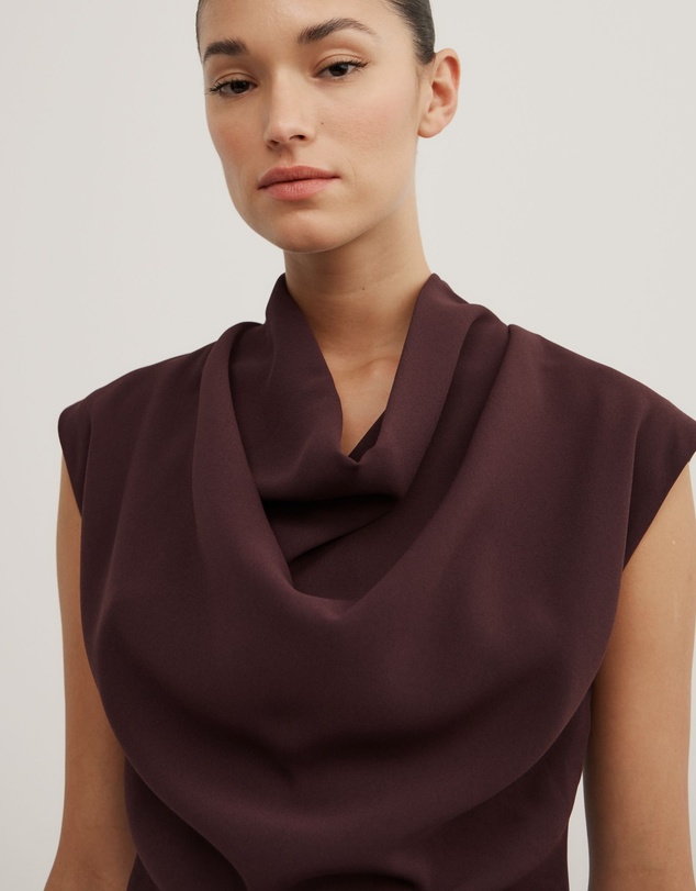 Witchery - Crepe Cowl Tank Top