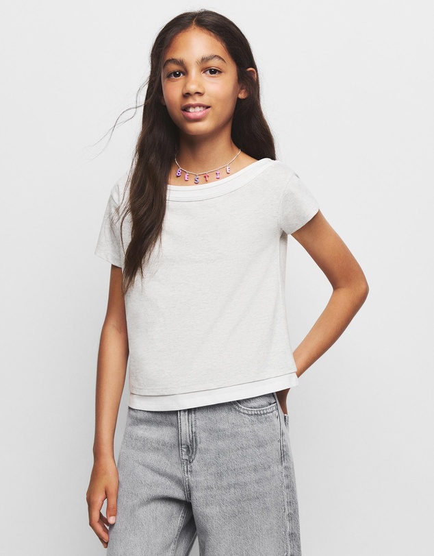 M.N.G - Layer T-Shirt - Kids-Teens
