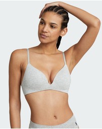 Polo Ralph Lauren - Polo Essentials Organic Cotton Wireless Plunge Bra