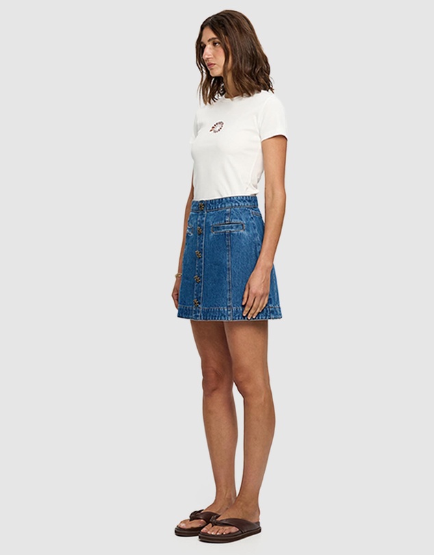 KIVARI - Shea Denim Skirt