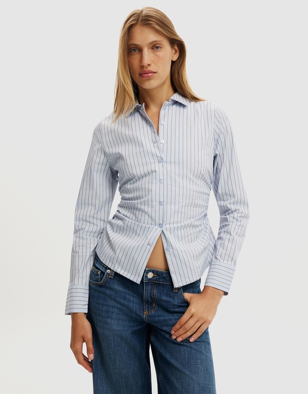 Cotton On - Peyton Gathered LS Shirt