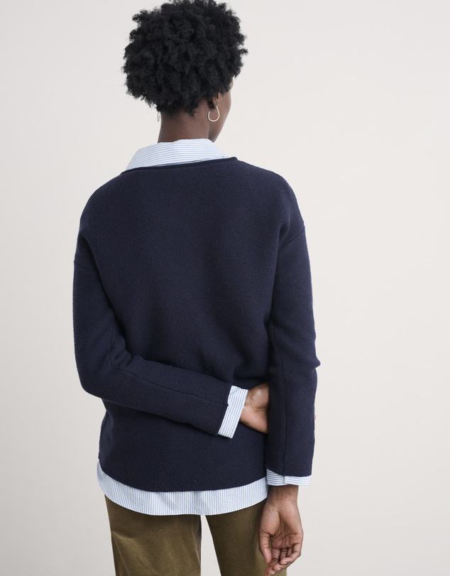 Seasalt - Seasalt Cornwall Navy Fruity Jumper
