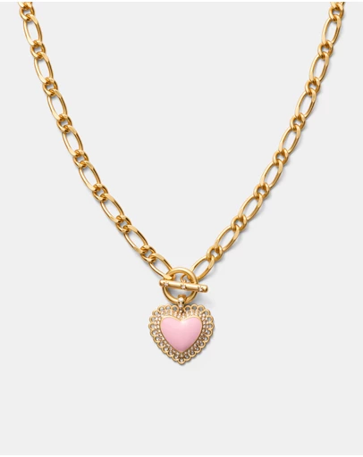 MIMCO - Lace Heart Necklace