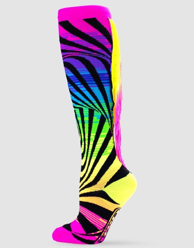 Crazy Skates - Crazy Socks Hypnotic Knee-High Socks