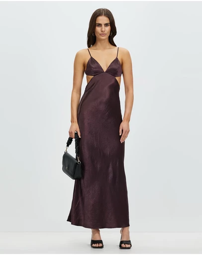 Third Form - Crush Bias Tri Midi Dress