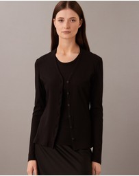 Calvin Klein - Modal Ribbed Cardigan