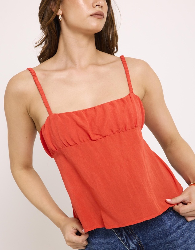 Alice In The Eve - Becky Backless Ruch Top