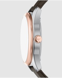 Emporio Armani - Brown Analogue Watch