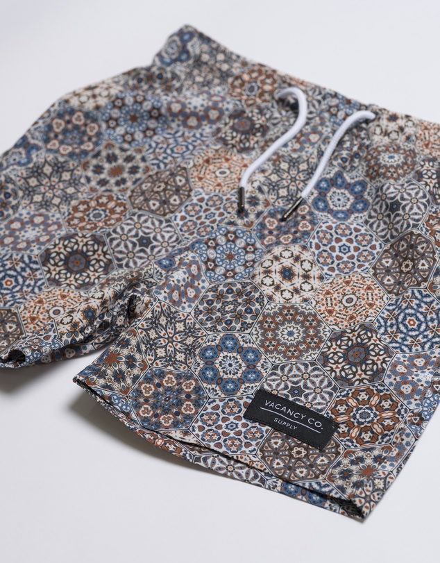 Vacancy Co - Kaleidoscope Swim Short - Youth