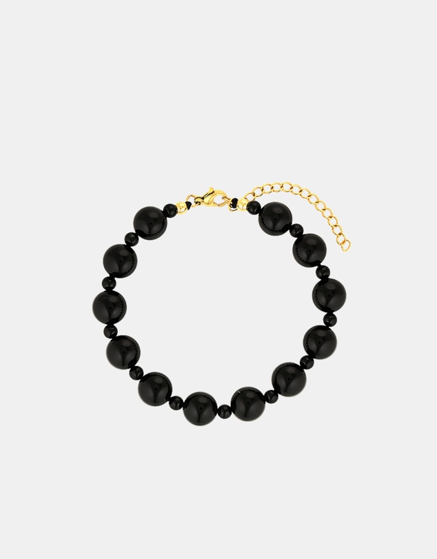 CENDRE - Constance Bracelet | Black Agate
