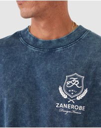 Zanerobe - Crest Flow Tee GD Navy