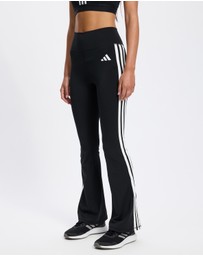 adidas Performance - Optime Essentials Workout 3-Stripes Flared Leggings