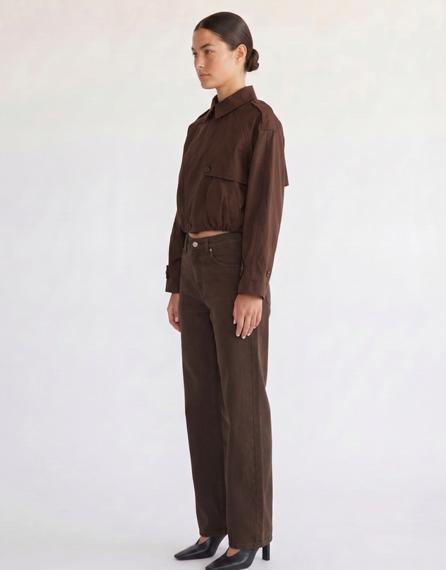 Style Addict - Darcy Cropped Trench