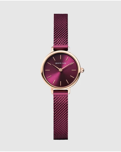 Bering - Classic 26mm Purple Watch