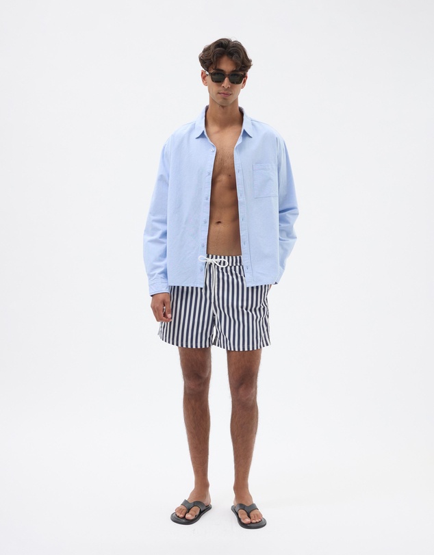 AERE - Stripe Swim Shorts