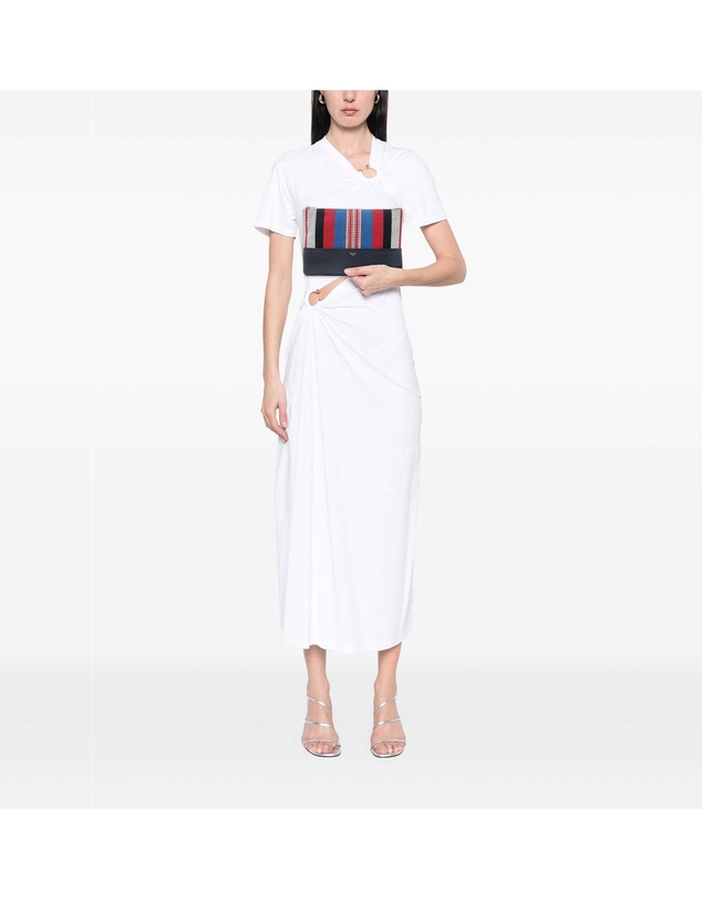 Pre-Loved by Azura Reborn - Pre-Loved Canvas Striped Solo Pouch