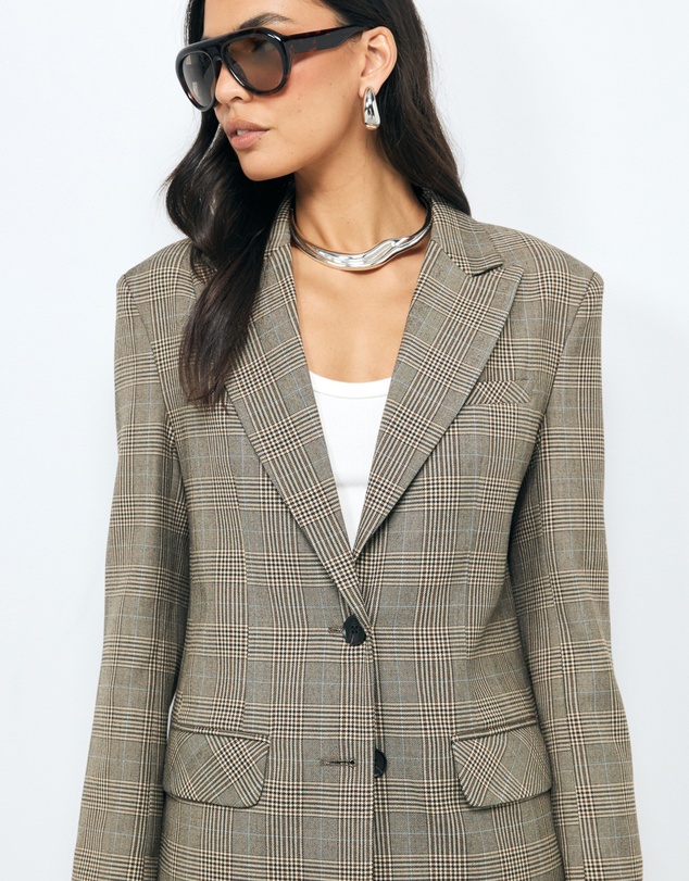 AERE - Mira Check Blazer