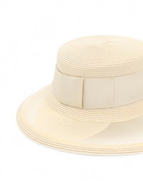 Morgan & Taylor - Marie Racewear Boater in Beige