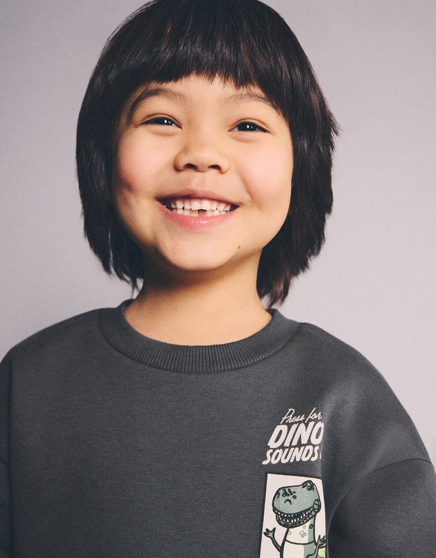 M.N.G - Toy Dino Sweatshirt - Babies-Kids