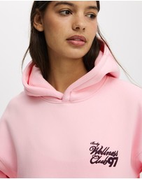 Cotton On Body Active - Plush Premium Graphic Hoodie