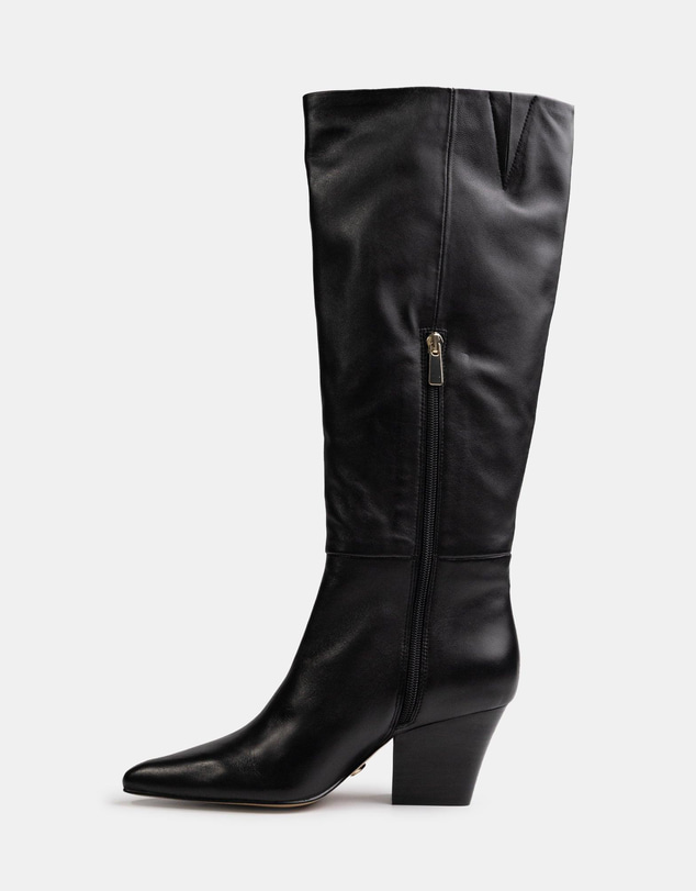 Wittner - Kolton Long Boots Black Leather