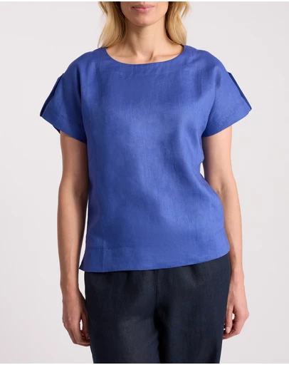 David Lawrence - Melinda Linen Mix Tee