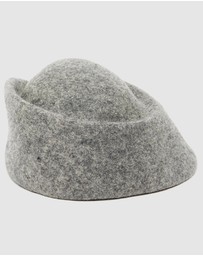 Max Alexander - Grey Winter Felt Designer Hat