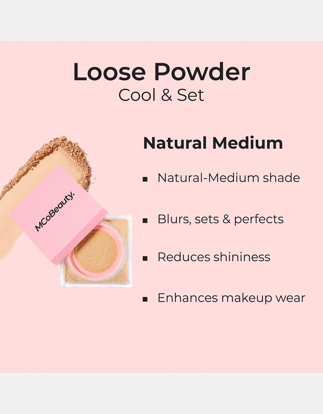 MCoBeauty - Cool Set Loose Powder