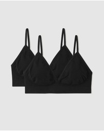 Boody - 2-Pack LYOLYTE Triangle Bralette