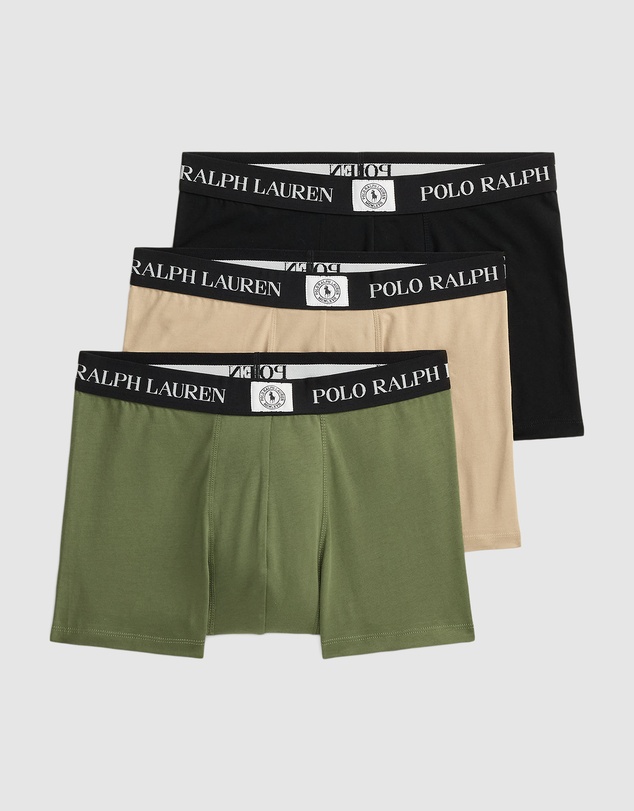 Polo Ralph Lauren - 3-Pack Classic Stretch Cotton Trunks