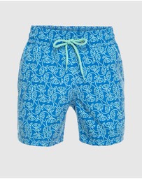 Tolu Australia - Boys Swim Shorts With Fishes